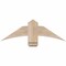 Ekena Millwork Bellingham Smooth Timber Gable Bracket, Douglas Fir, 36"W x 12"H x 1 1/2"D x 5 1/2"F, 8/12 Pitch GBW036X12X0206BEL00SDF - alternate 1